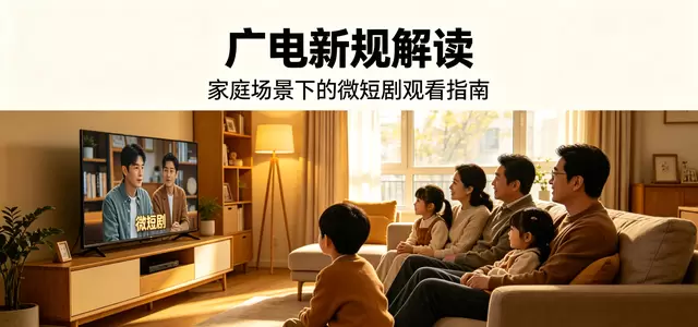 广电取消电视剧40集上限微短剧可上电视大屏 情报图